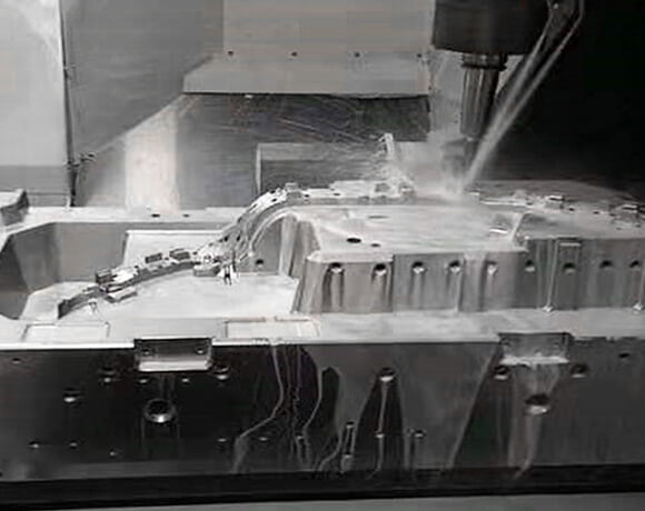 large injection molding process