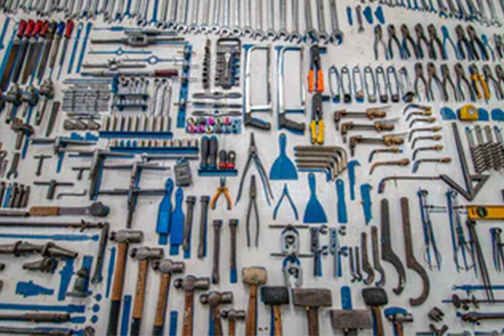 an array of tools