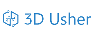 3d Usher Logo