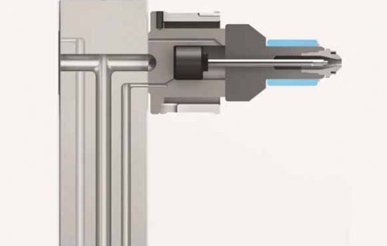 A hot runner valve gate